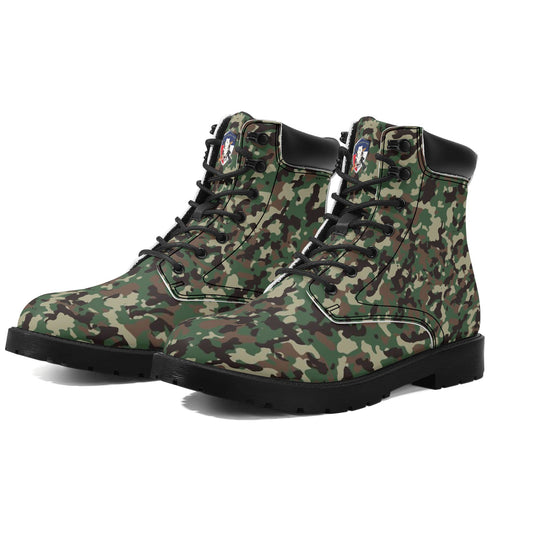 Texas Outdoors and More Camo Mens All Season Leather Boots