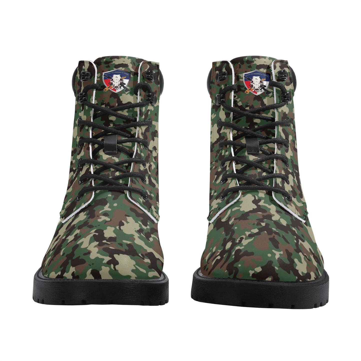 Texas Outdoors and More Camo Mens All Season Leather Boots