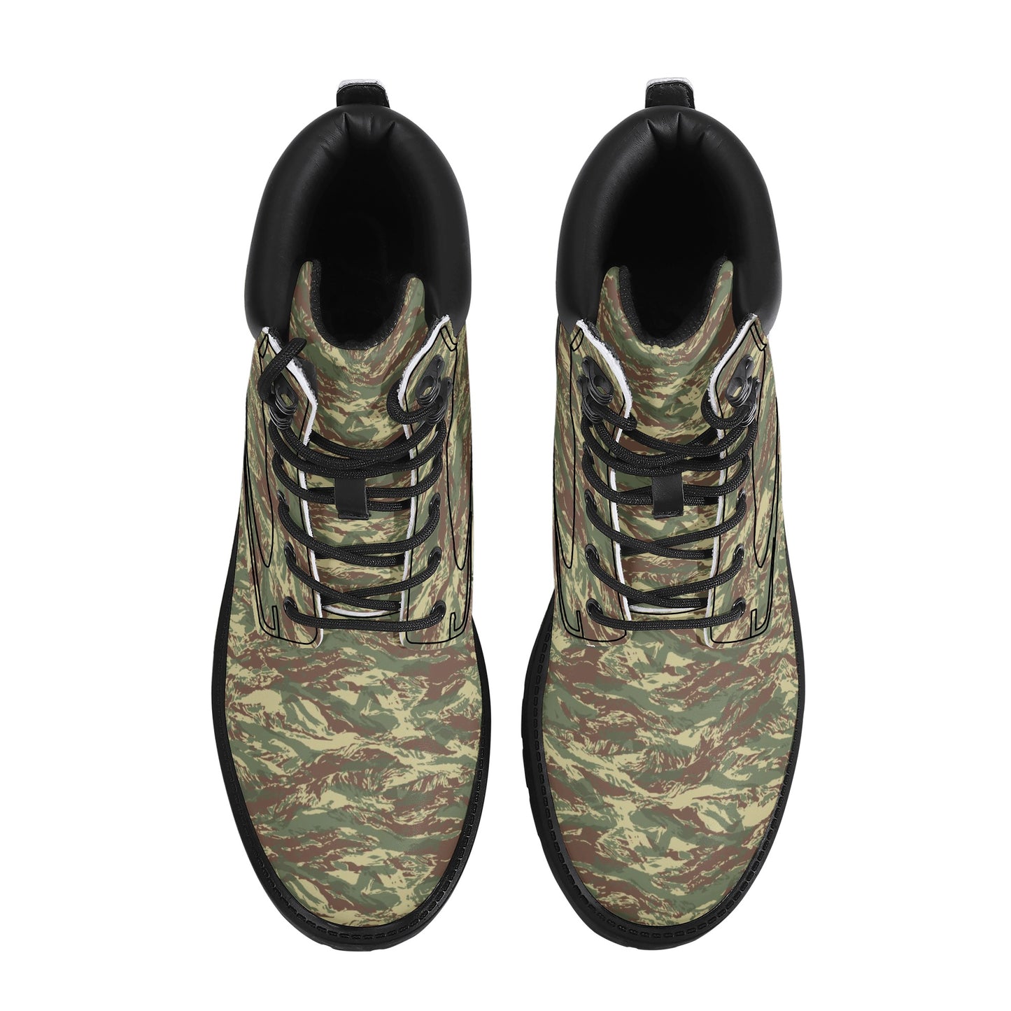 Rhodesian Camo Mens All Season Leather Boots