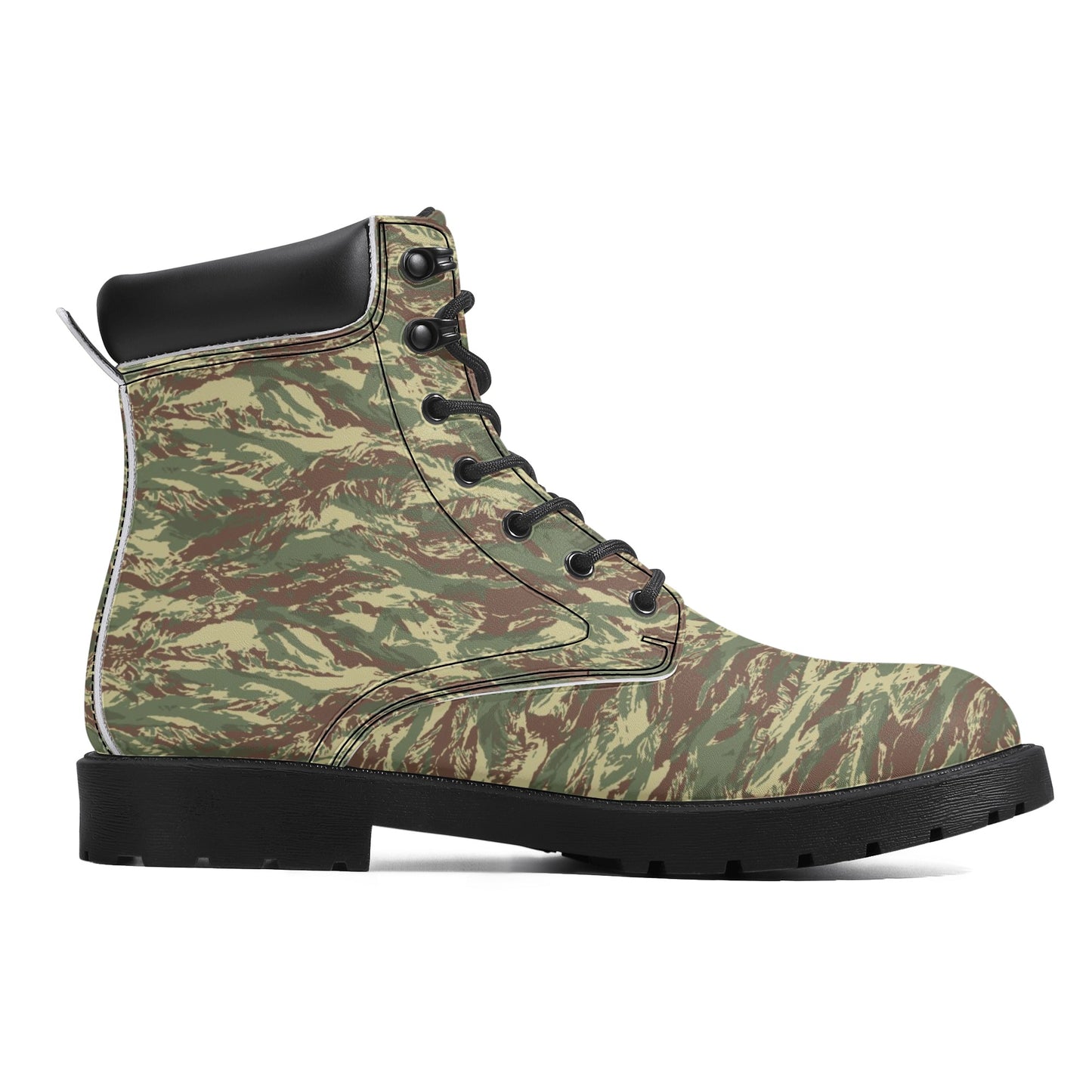 Rhodesian Camo Mens All Season Leather Boots