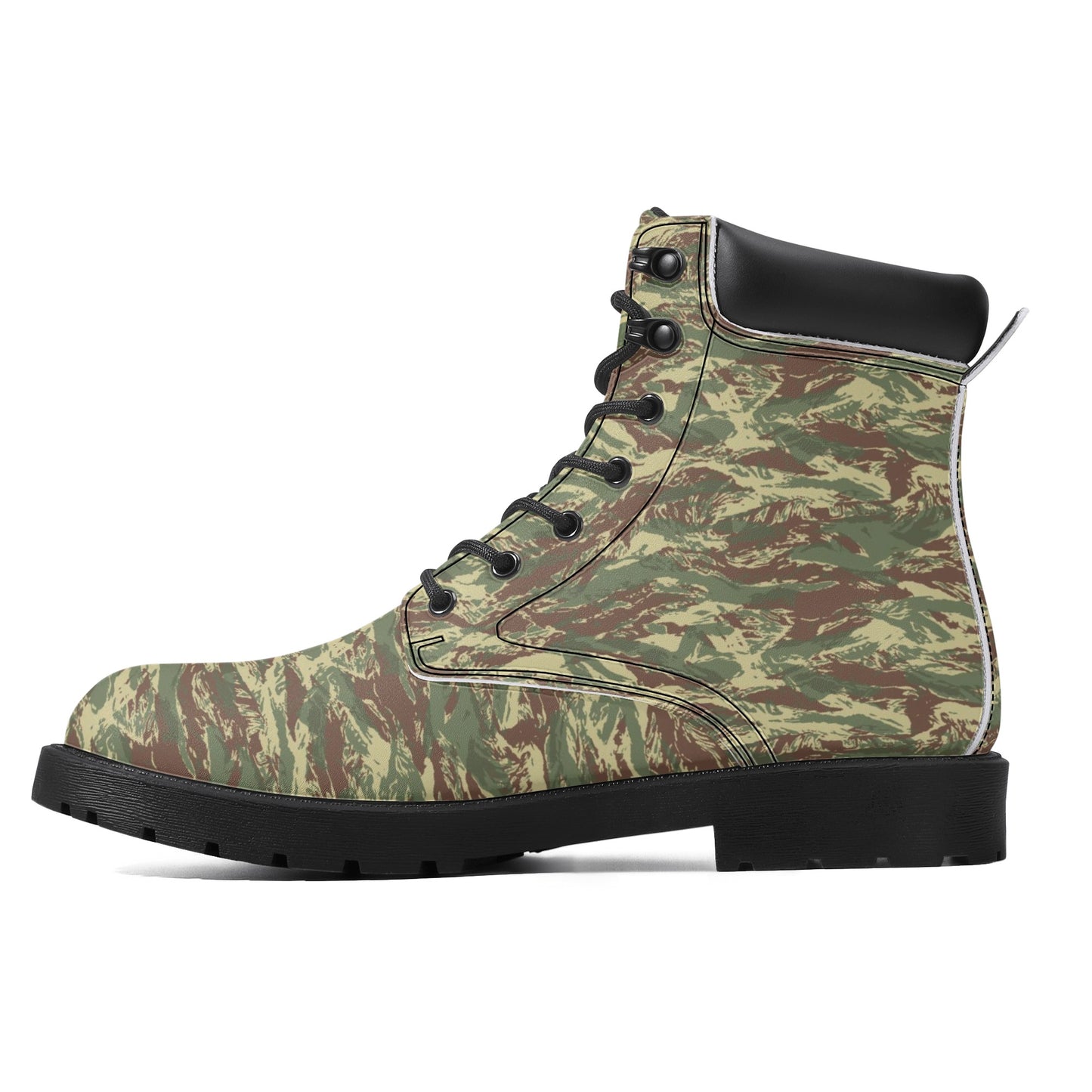 Rhodesian Camo Mens All Season Leather Boots