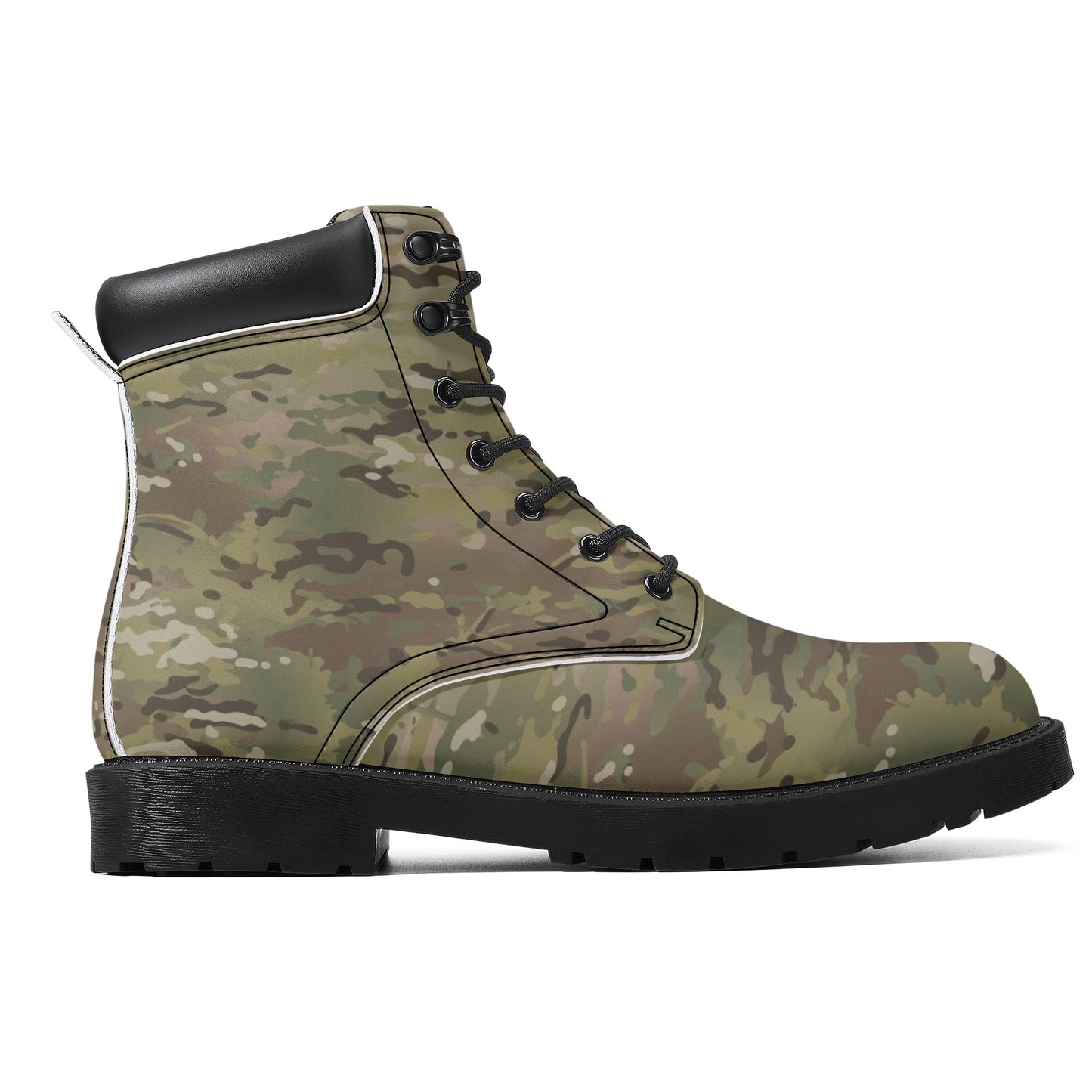 Multicam Mens All Season Leather Boots