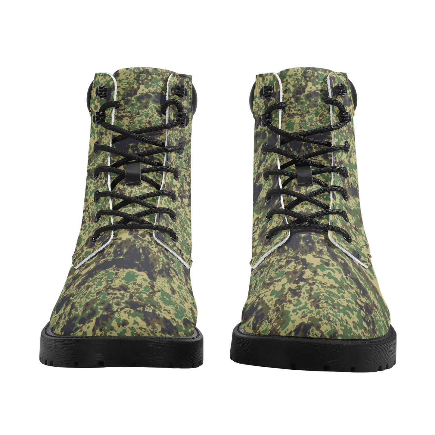 No line Topo Camo Mens All Season Leather Boots