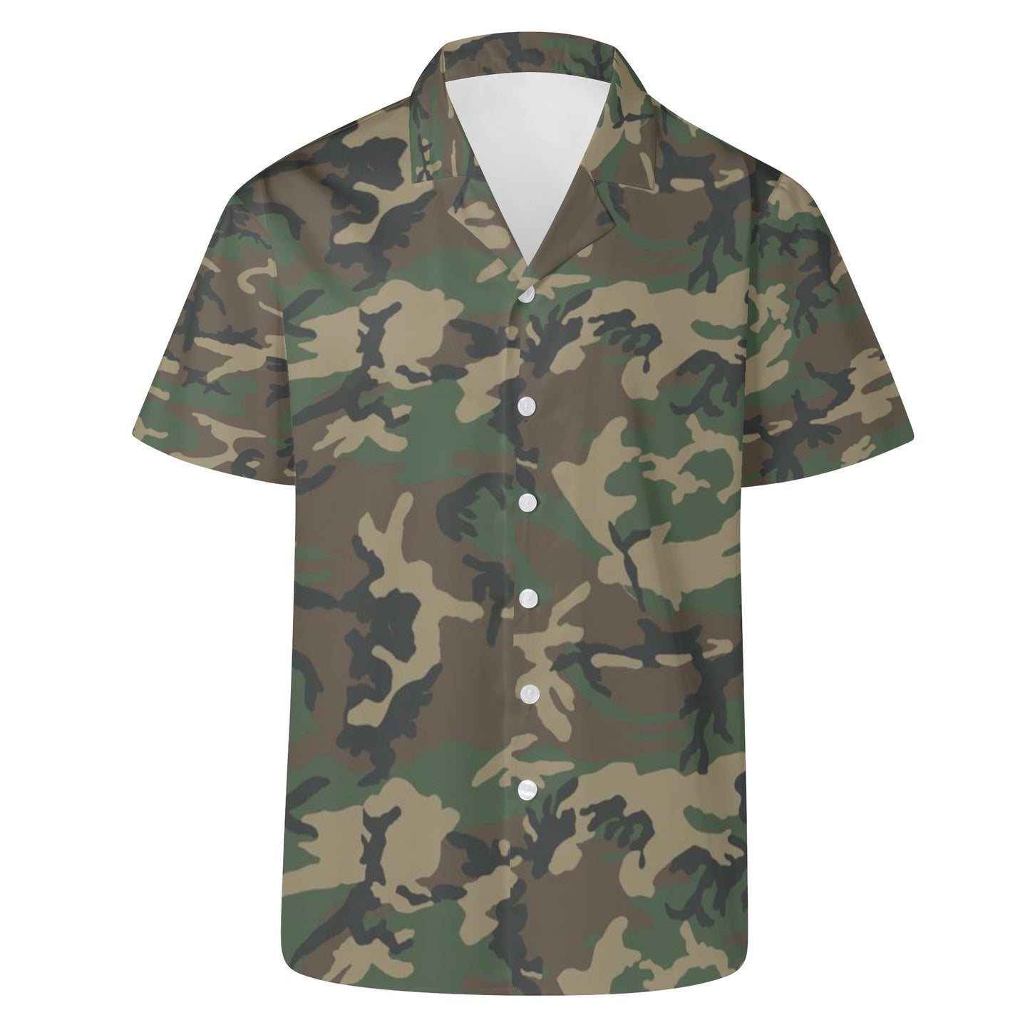 BDU Camo Mens Hawaiian Shirt