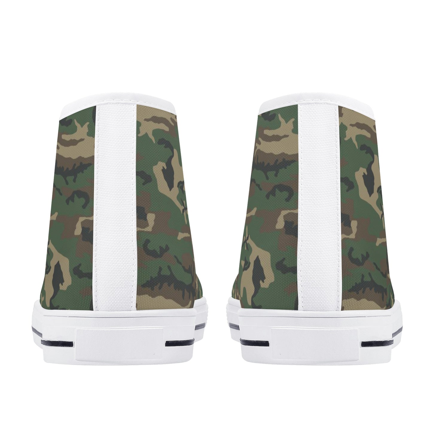 BDU Camo, Mens Canvas High Top