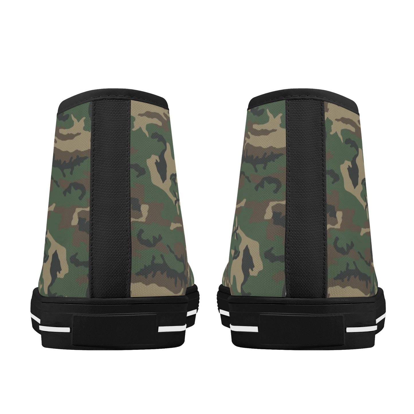 BDU Camo, Mens Canvas High Top