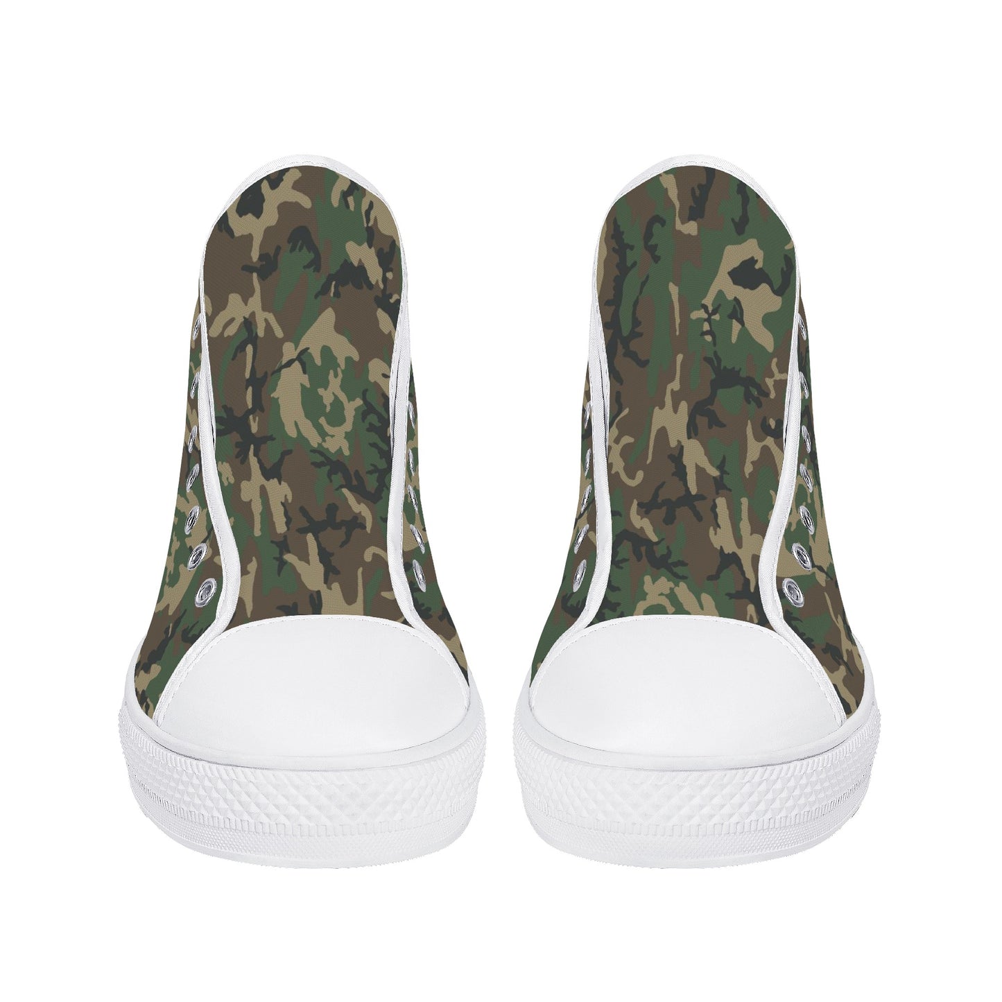 BDU Camo, Mens Canvas High Top