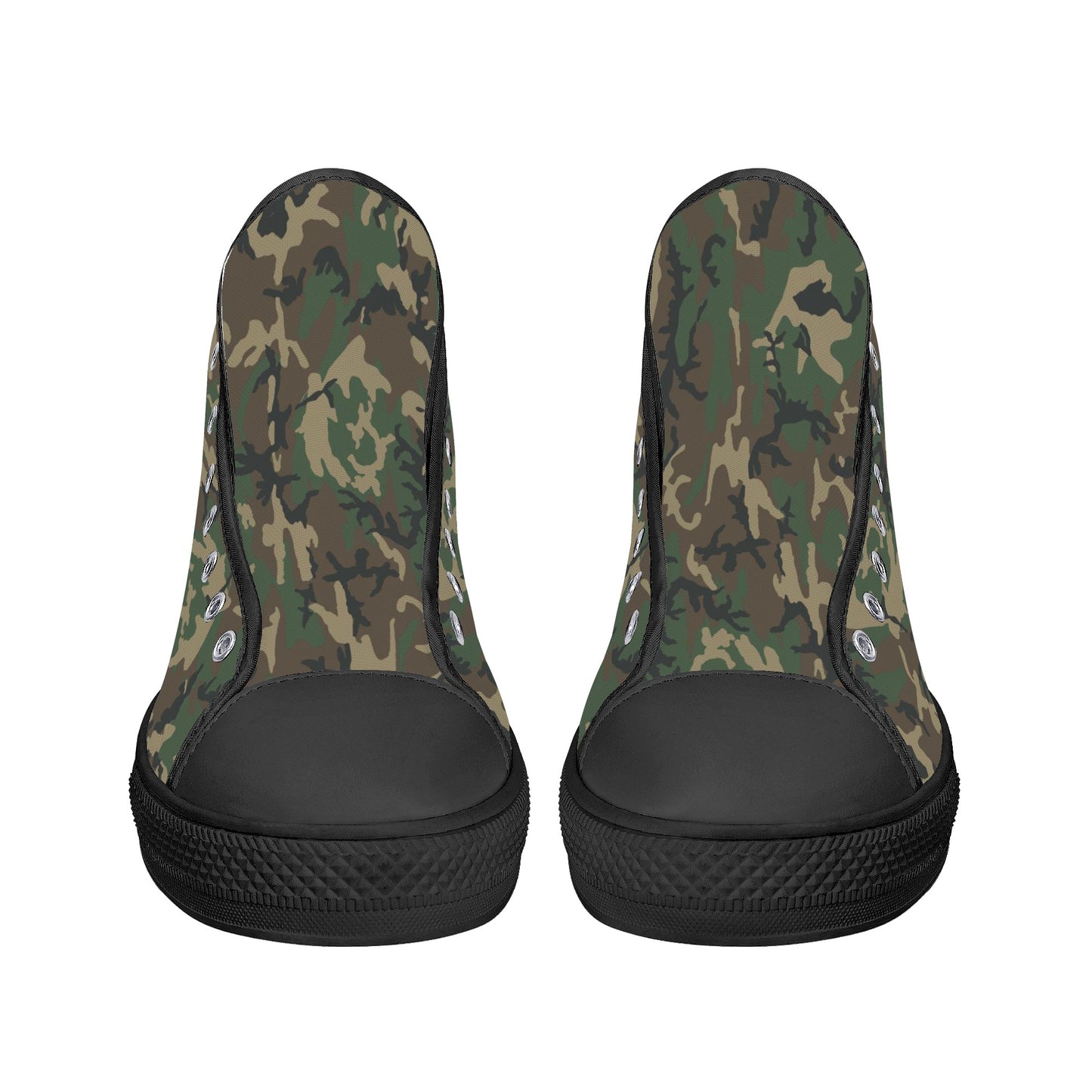 BDU Camo, Mens Canvas High Top