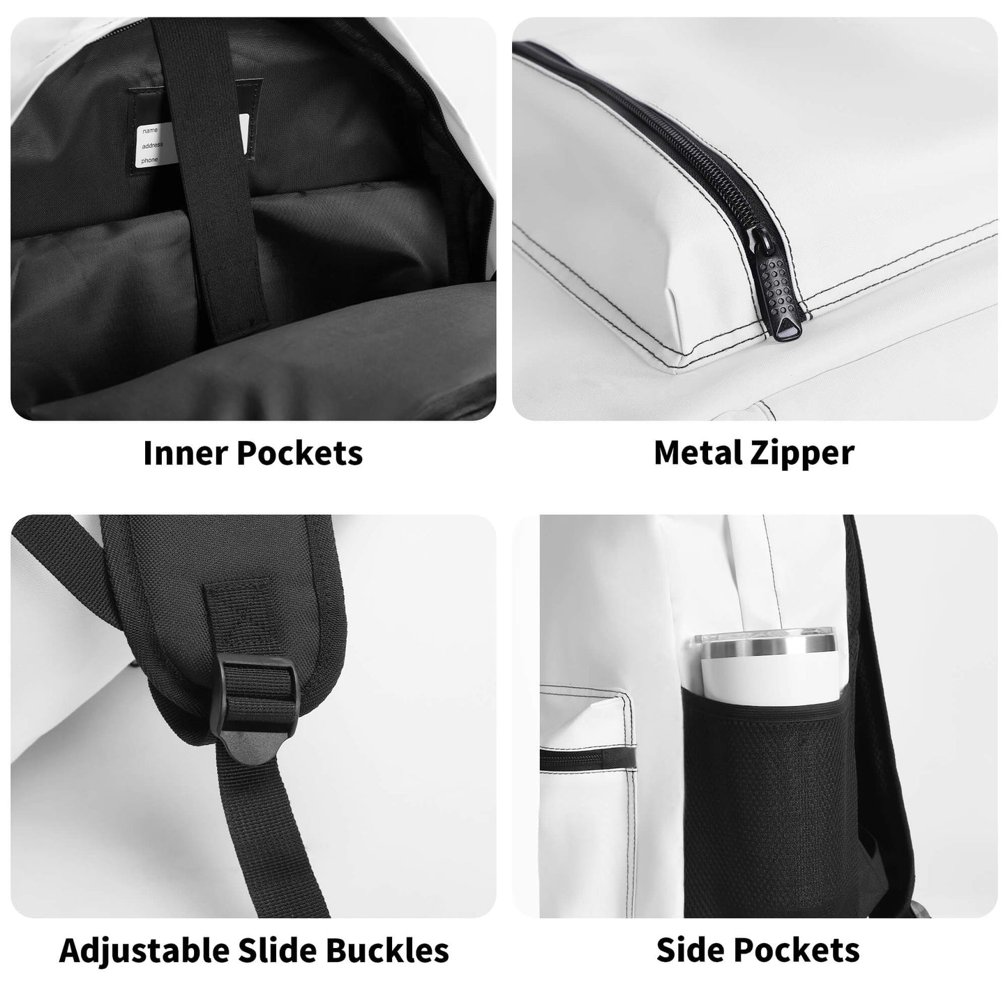 Tiger Stripe Camo Polyester Vintage Backpack