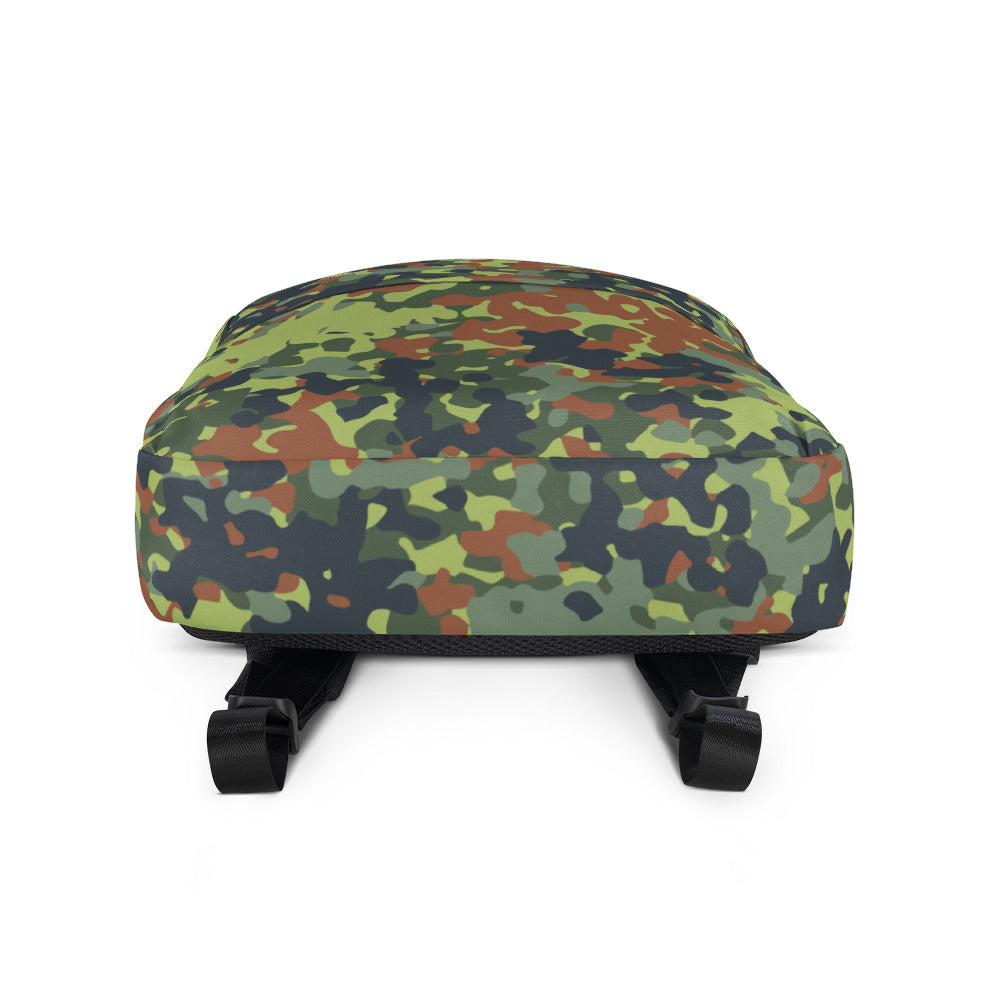 German Flecktarn Camo (Light Green) Backpack