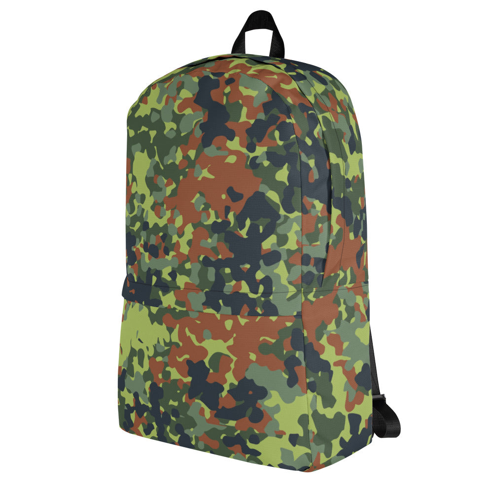 German Flecktarn Camo (Light Green) Backpack