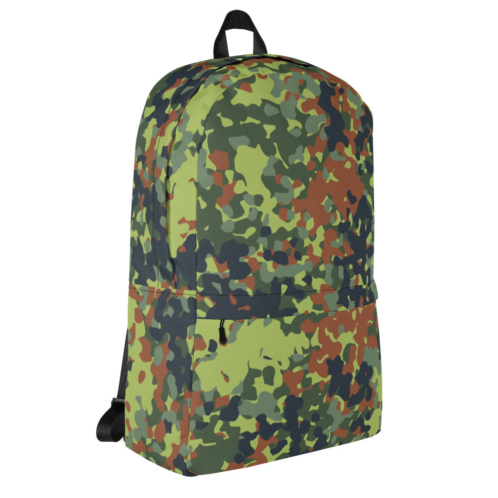 German Flecktarn Camo (Light Green) Backpack