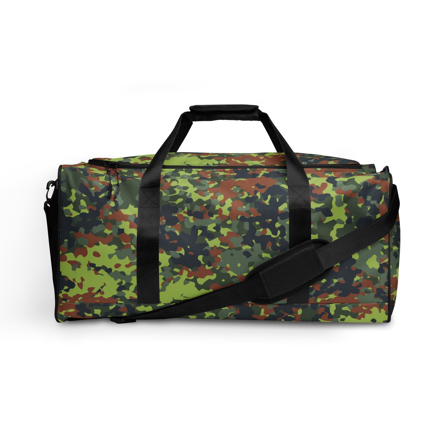 German Flecktarn Camo (Light Green) Duffle bag