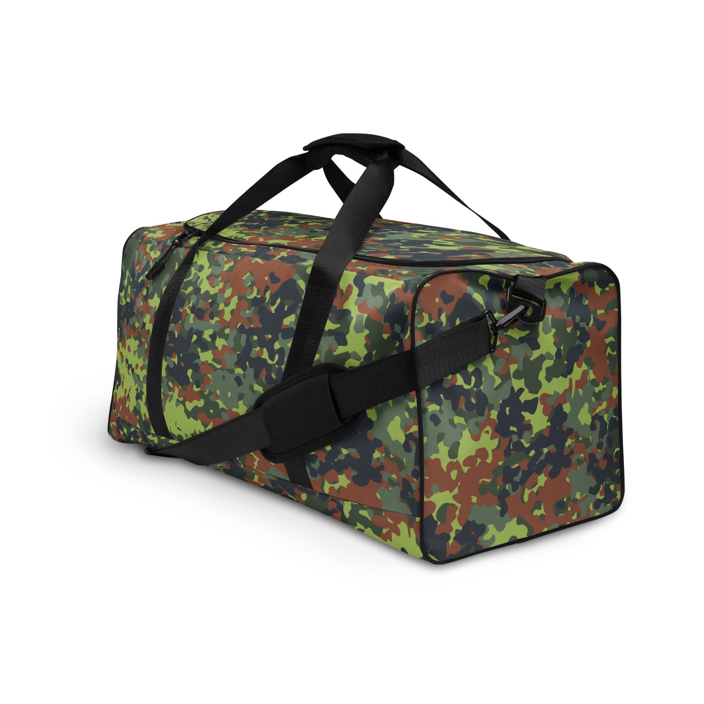 German Flecktarn Camo (Light Green) Duffle bag