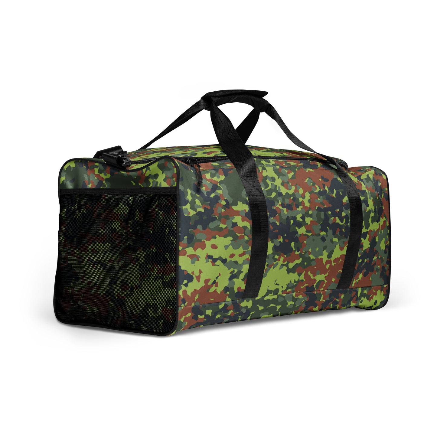 German Flecktarn Camo (Light Green) Duffle bag