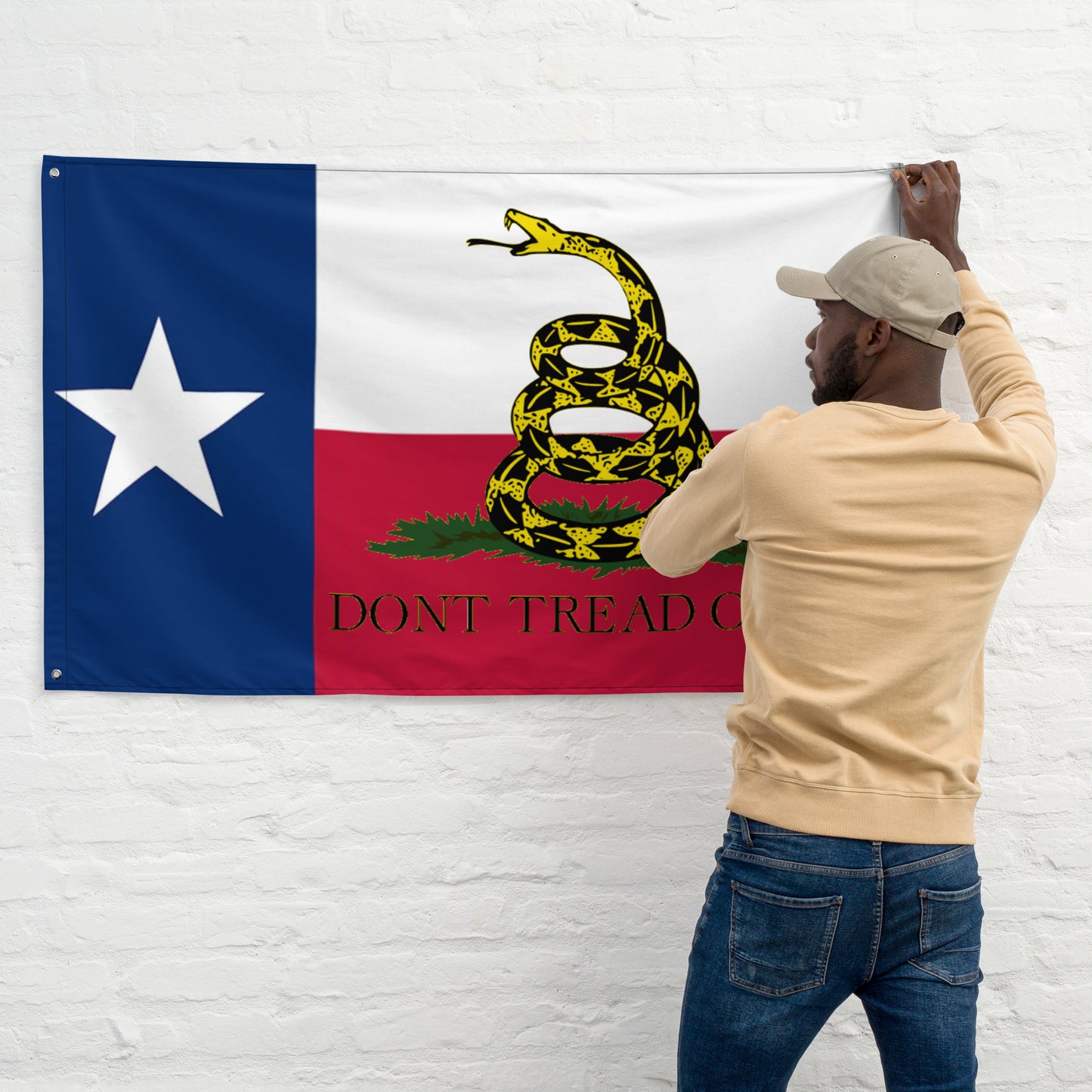 Texas Don't Tread on Me Flag