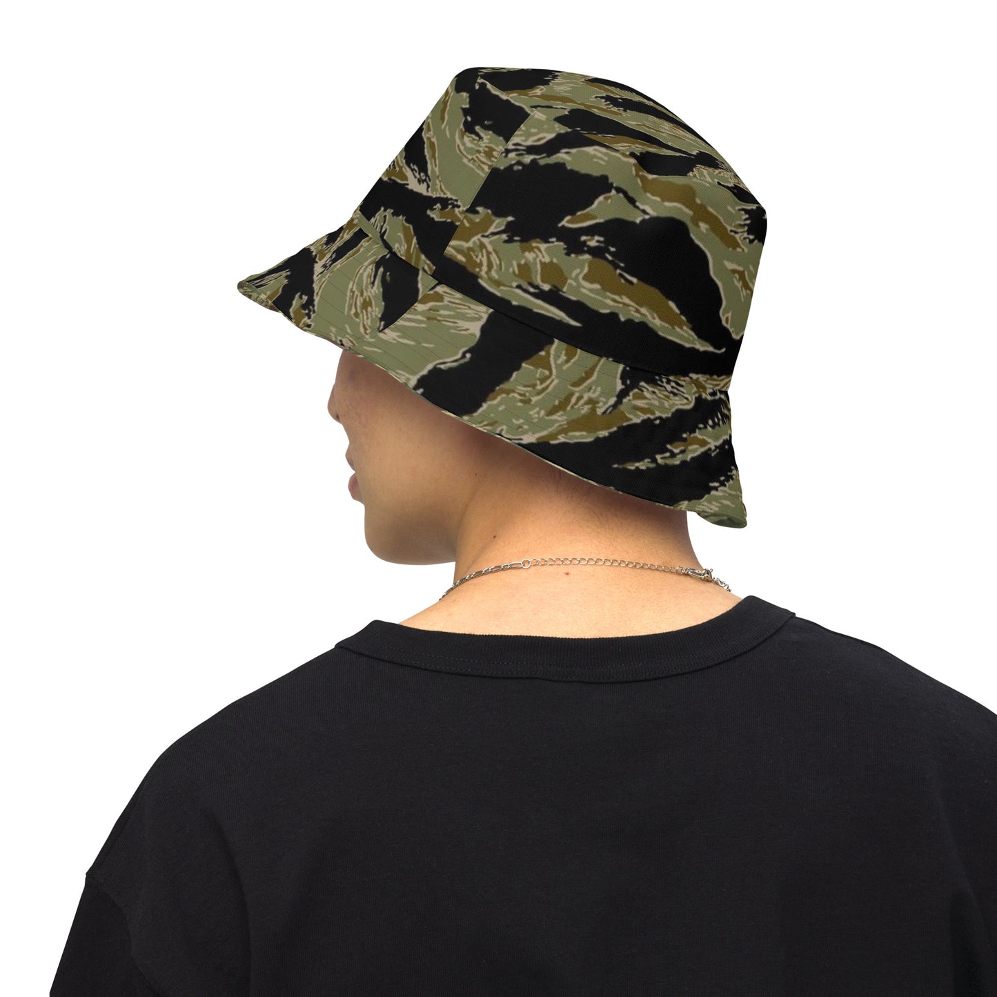 Rhodesian Camo (Brown/Black) Reversible bucket hat