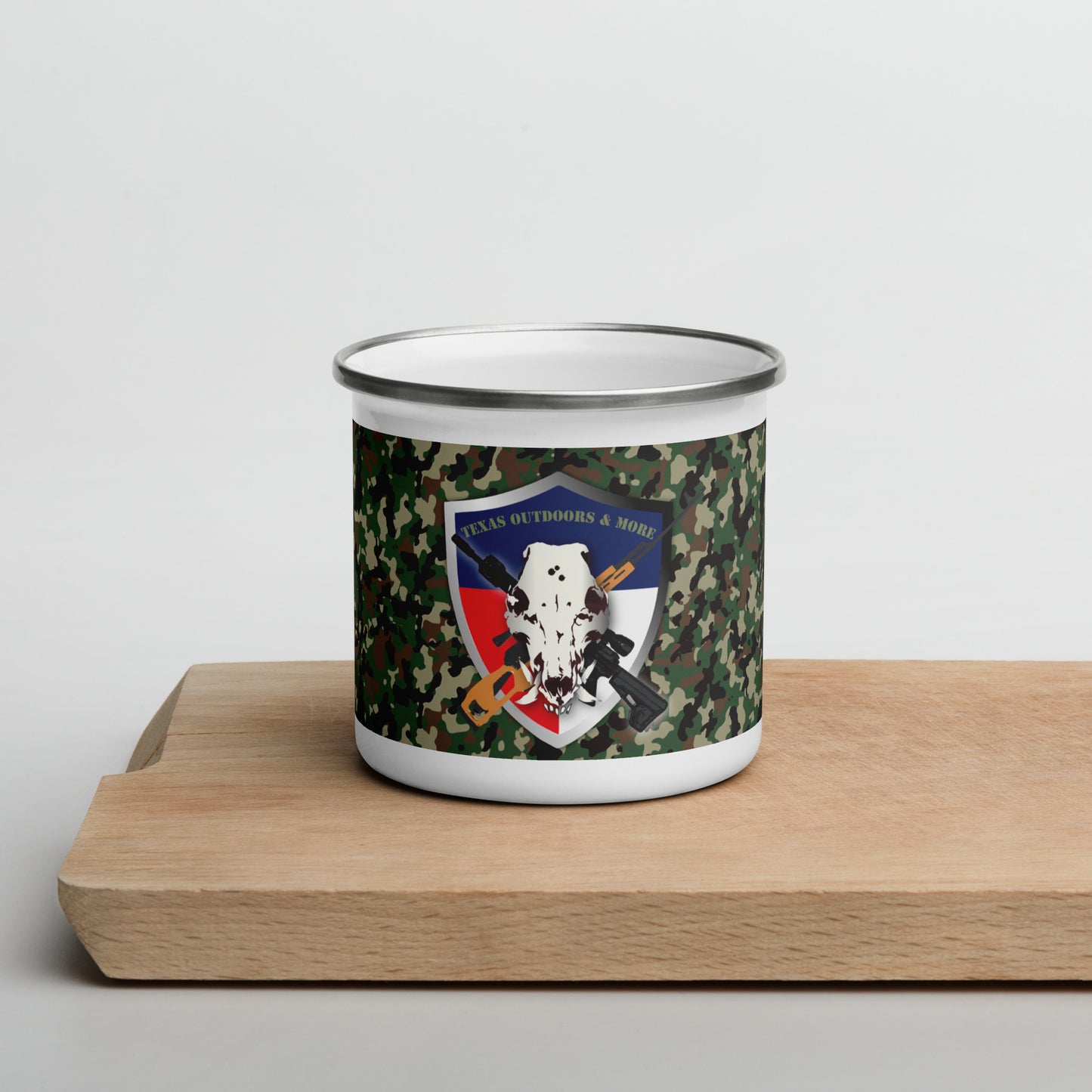 Texas Outdoors and More Enamel Mug