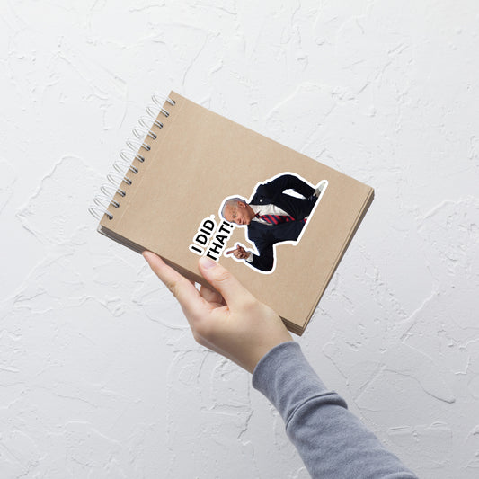 Joe Biden (IDID THAT!) Bubble-free stickers