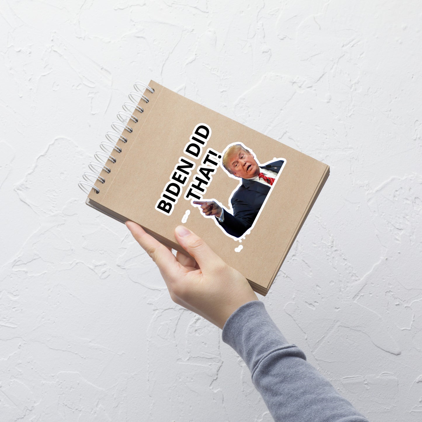 Trump (BIDEN DID THAT!) Bubble-free stickers