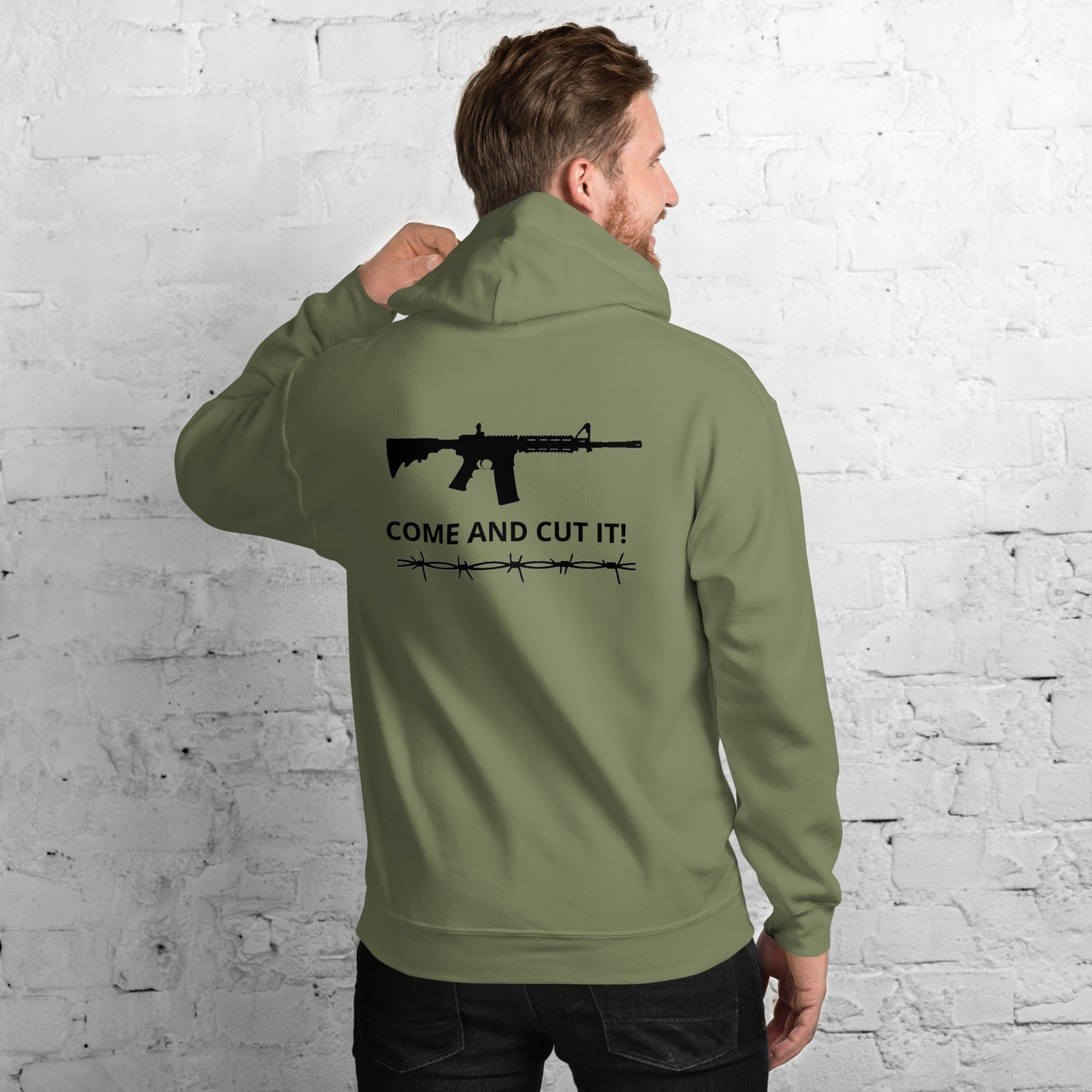 COME AND CUT IT! AR-15 Hoodie