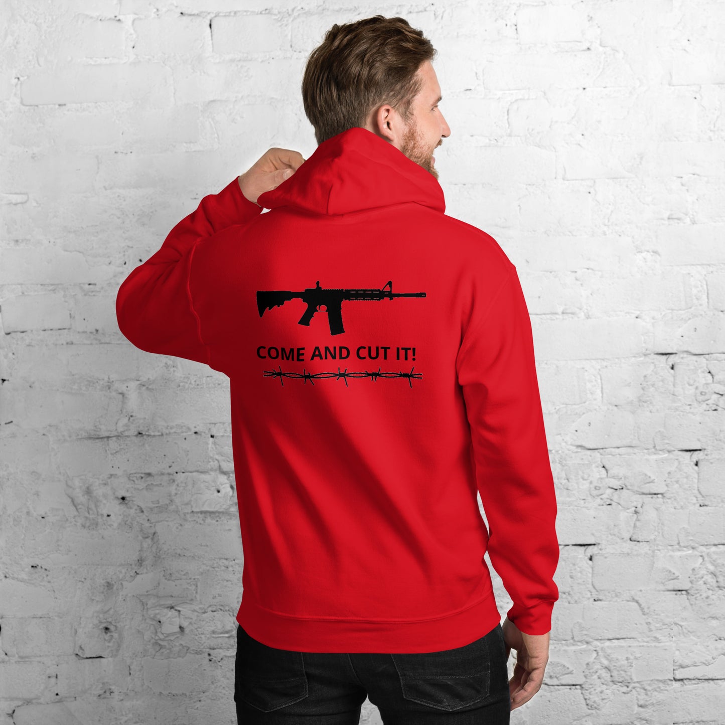 COME AND CUT IT! AR-15 Hoodie