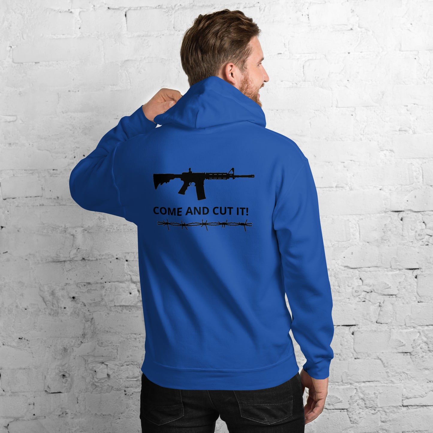 COME AND CUT IT! AR-15 Hoodie