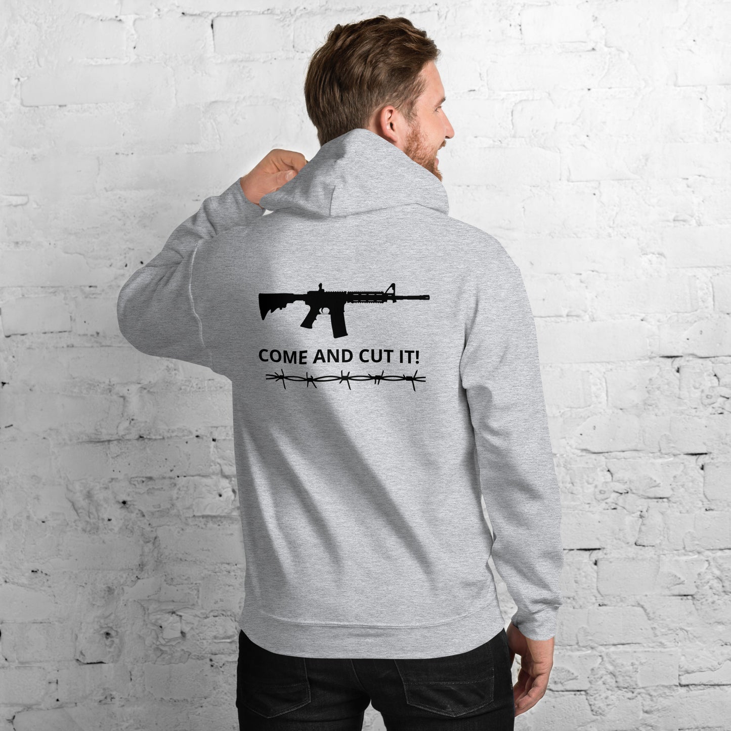 COME AND CUT IT! AR-15 Hoodie