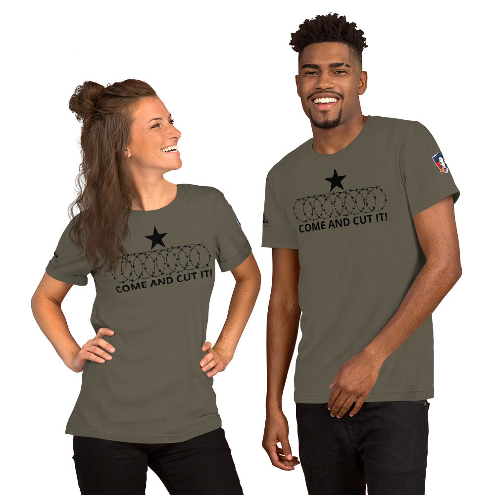 COME AND CUT IT! Texas Star t-shirt