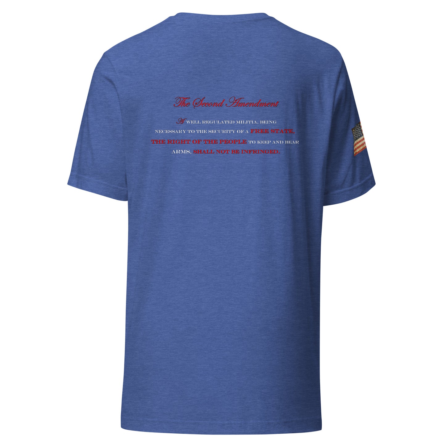 America 2nd Amendment Unisex t-shirt