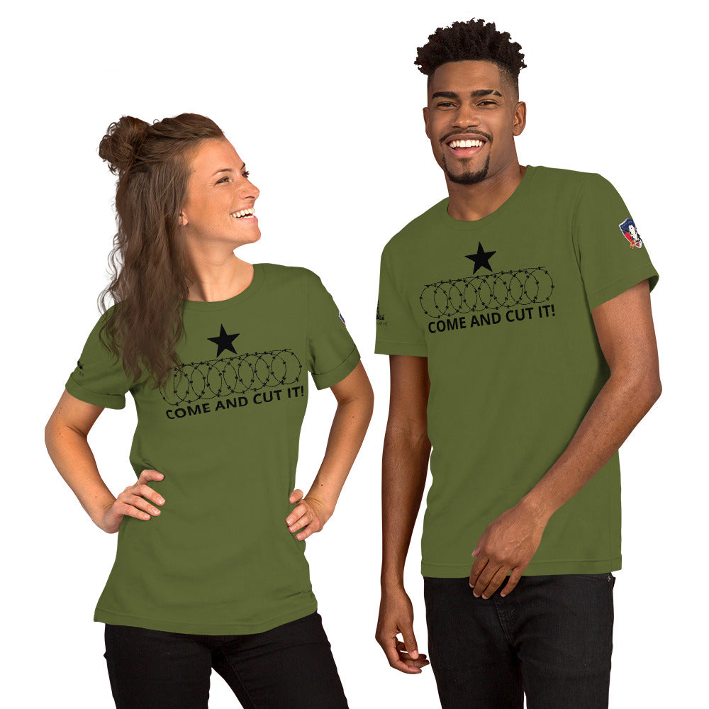 COME AND CUT IT! Texas Star t-shirt
