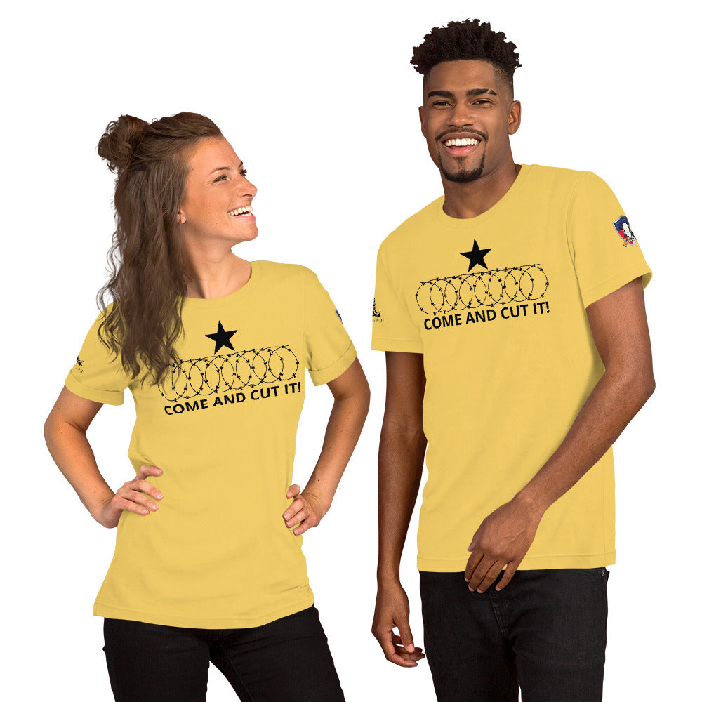 COME AND CUT IT! Texas Star t-shirt