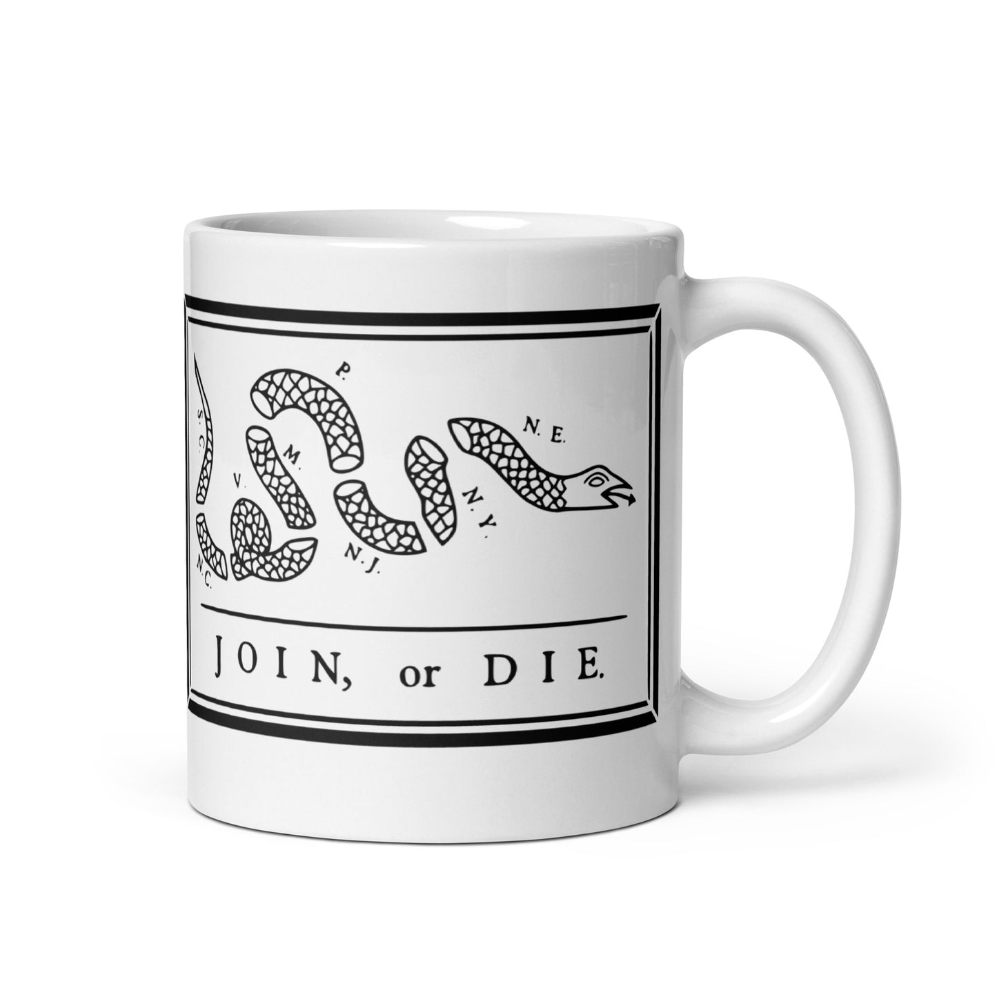 Join or Die Mug
