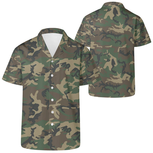 BDU Camo Mens Hawaiian Shirt