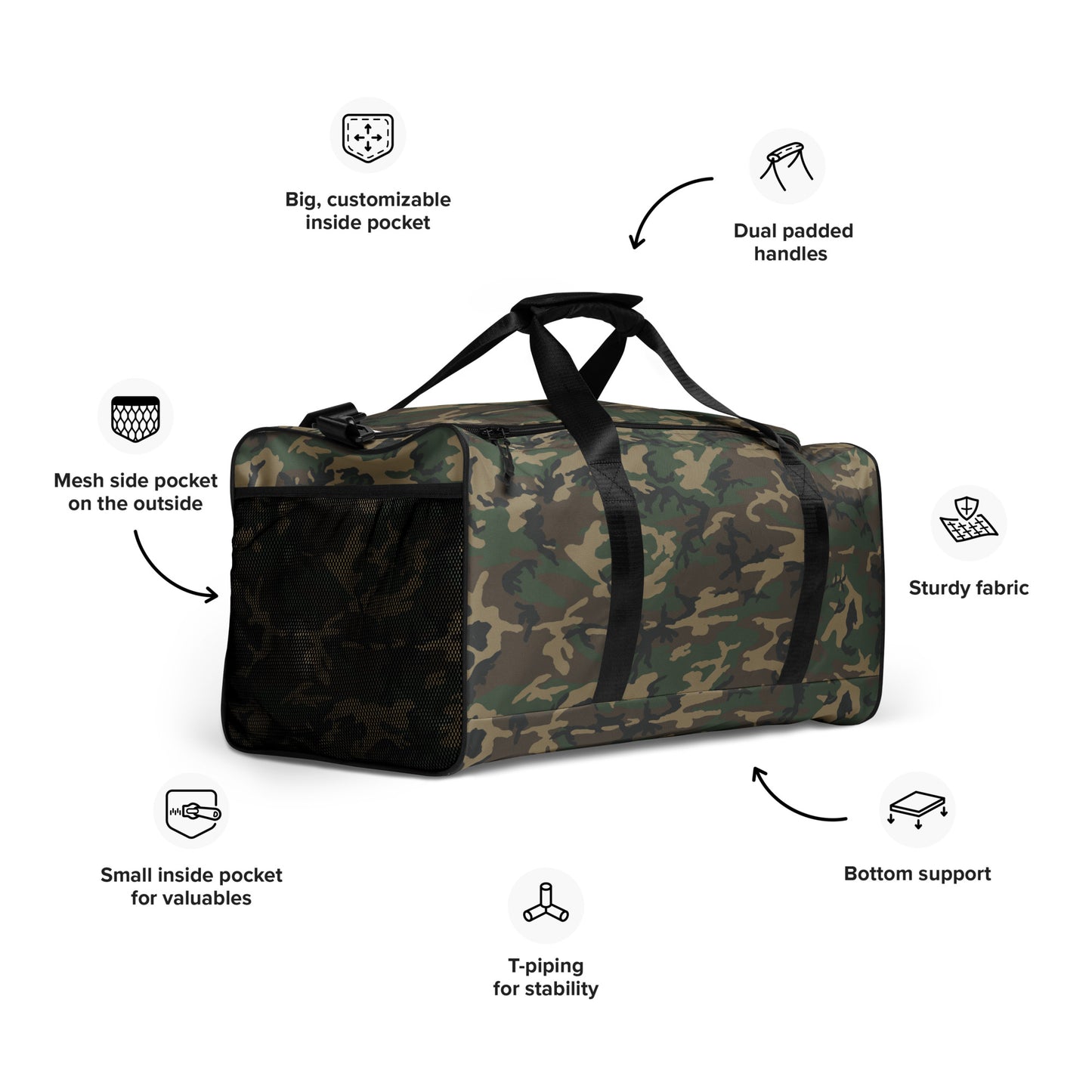 BDU Camo Duffle bag