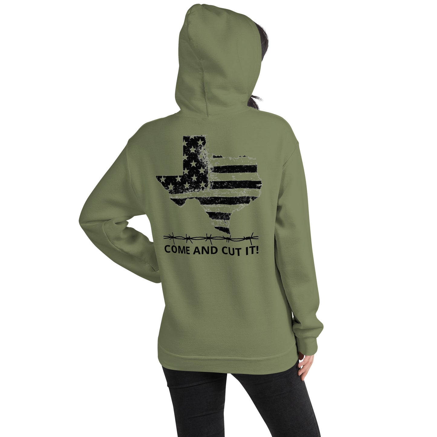 COME AND CUT IT! Texas Hoodie