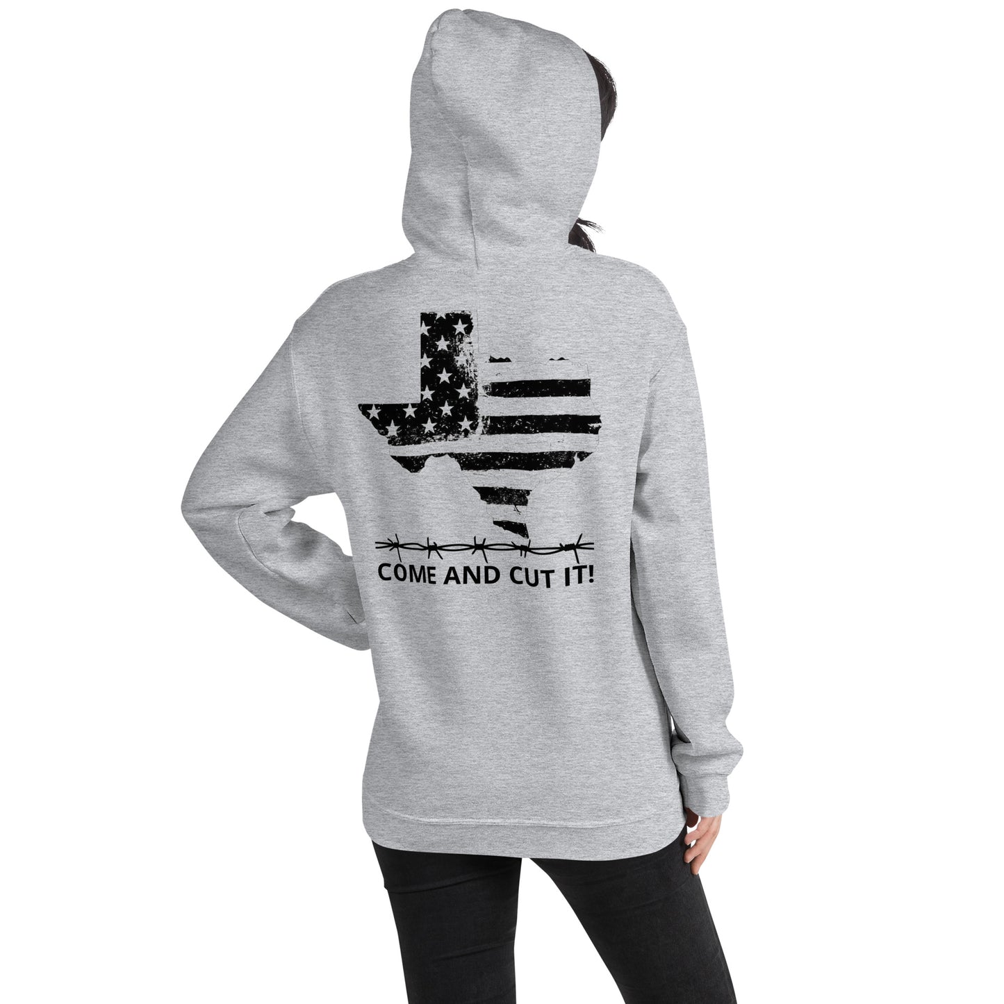 COME AND CUT IT! Texas Hoodie