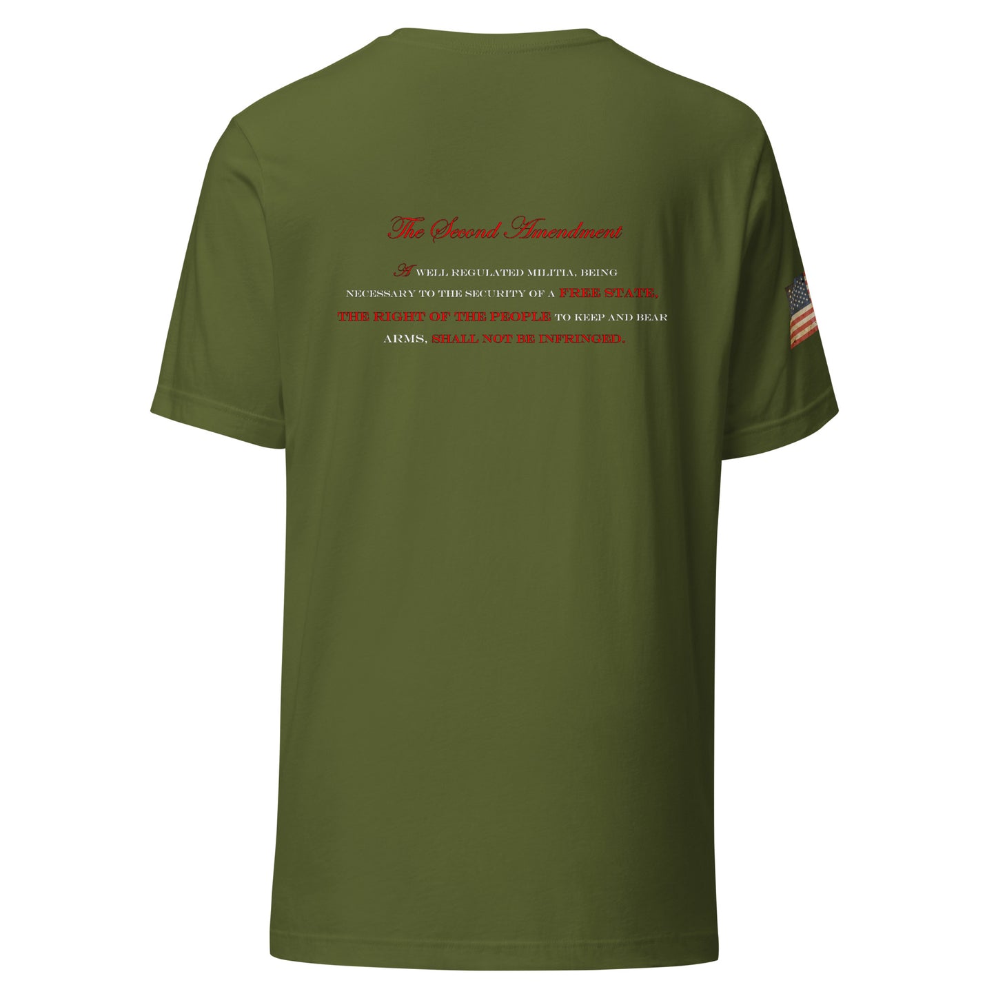 America 2nd Amendment Unisex t-shirt