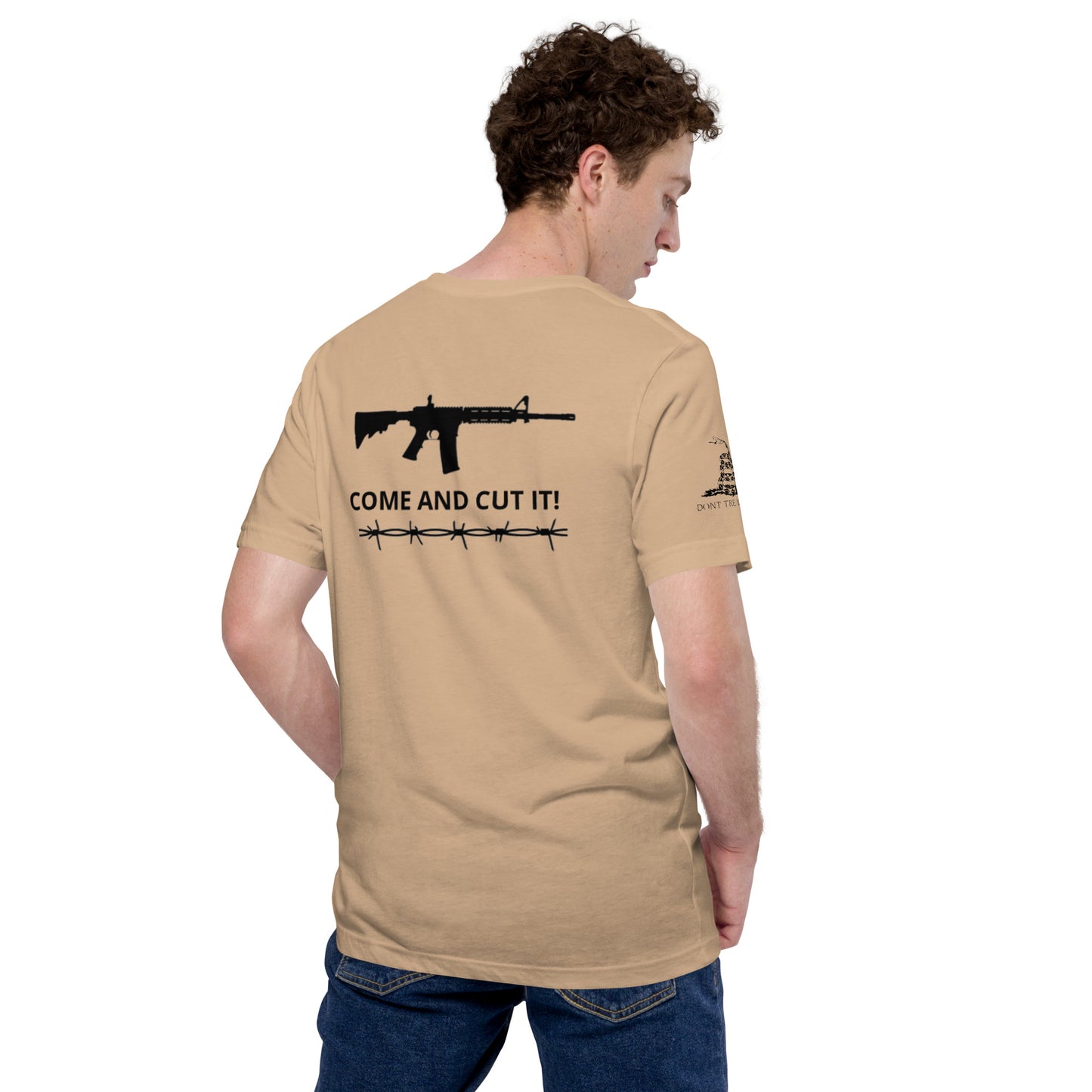 COME AND CUT IT! Ar-15 t-shirt