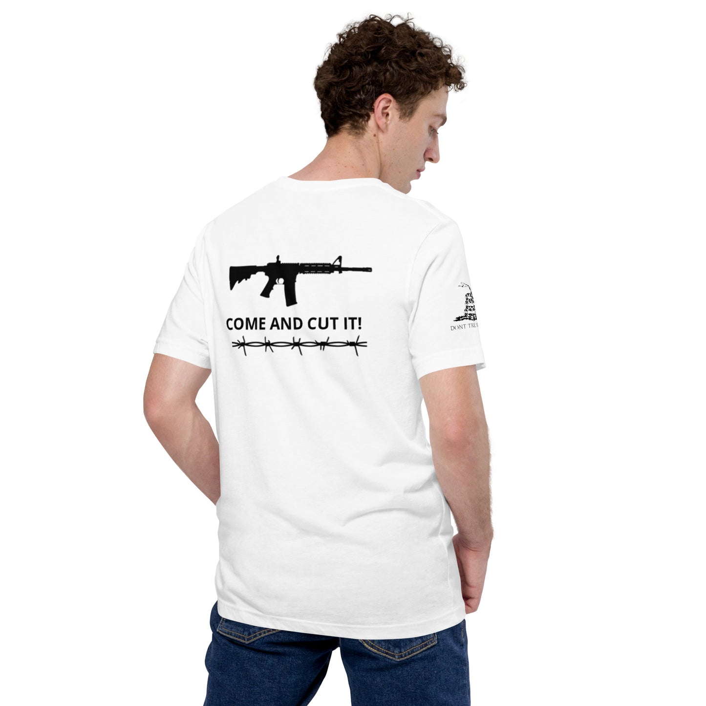 COME AND CUT IT! Ar-15 t-shirt